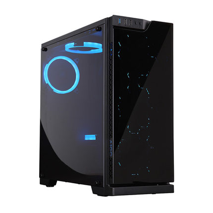 Aigo\/爱国者炫影台式机电脑机箱游戏水冷主机