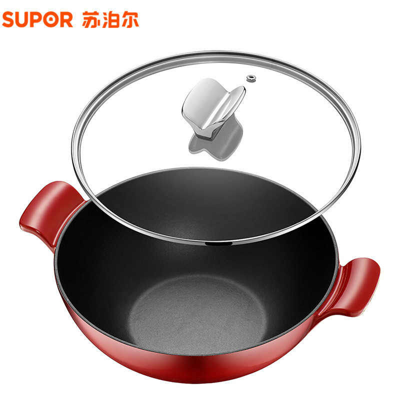 苏泊尔珐琅铸铁锅·深.