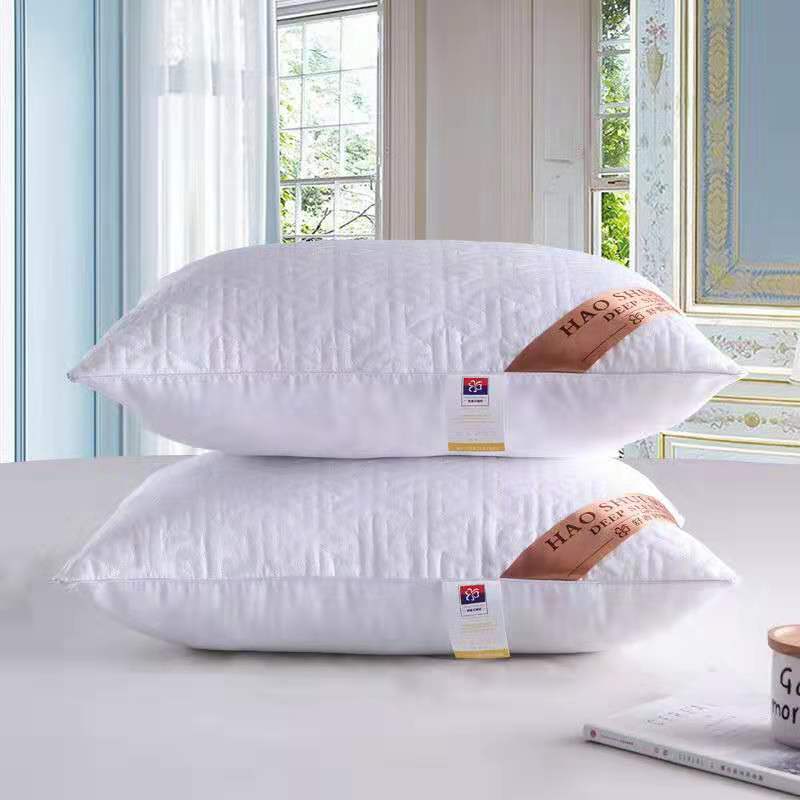 枕头 枕芯一对装学生家用婚庆护颈椎软枕头芯