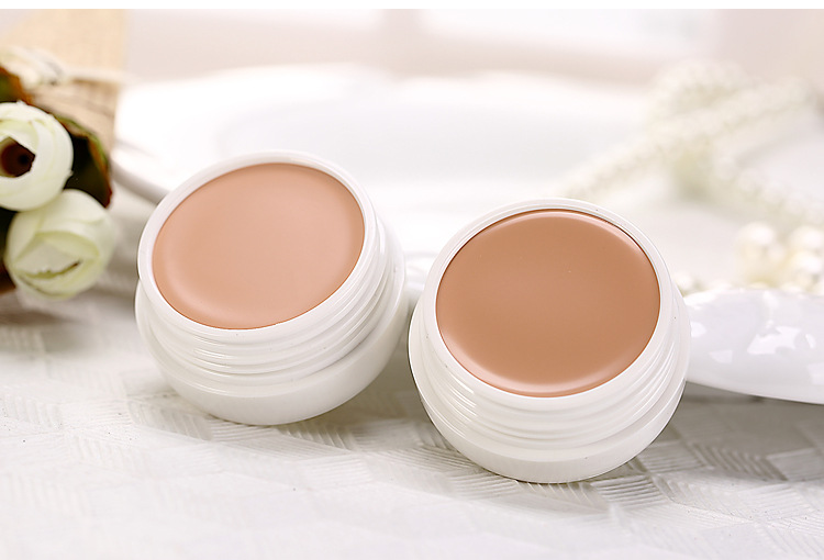 【一休商城】美茜儿遮瑕膏雀斑遮粉底膏黑眼圈痘印遮盖斑防水脸部痘痘