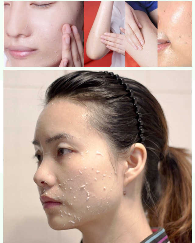 【买二送一】 3秒去角质洗面奶女面部洗脸去死皮全身搓泥宝洁面乳啫喱