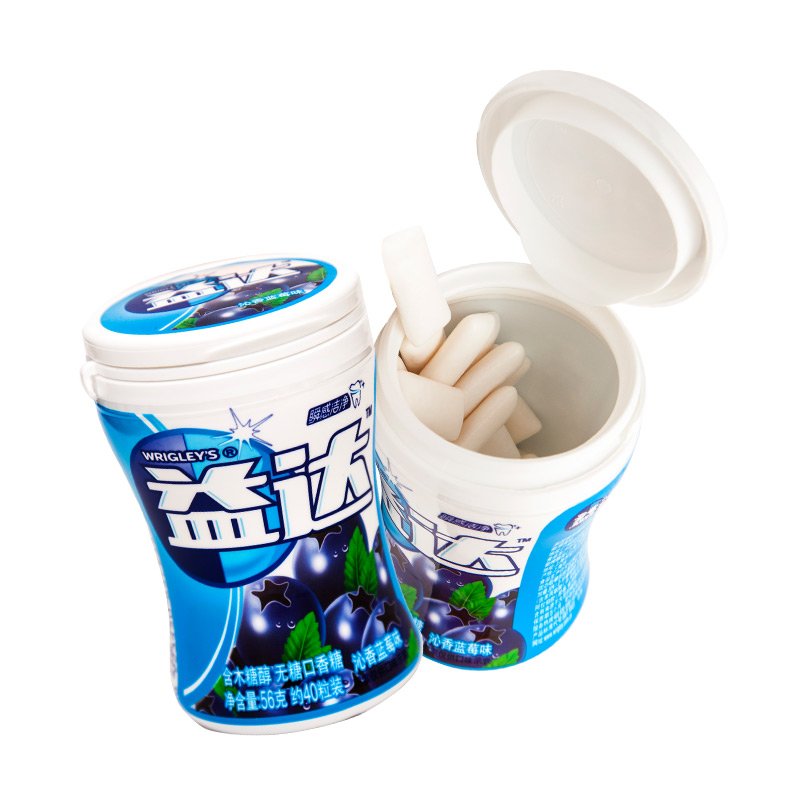 益达蓝莓味木糖醇56.