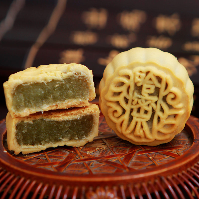 【买一送一】水果月饼凤梨哈密瓜多口味小月饼广式五仁4个/90个