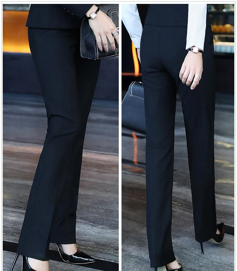 博森女士商务修身职业装西裤 工装裤 直通裤 bs968