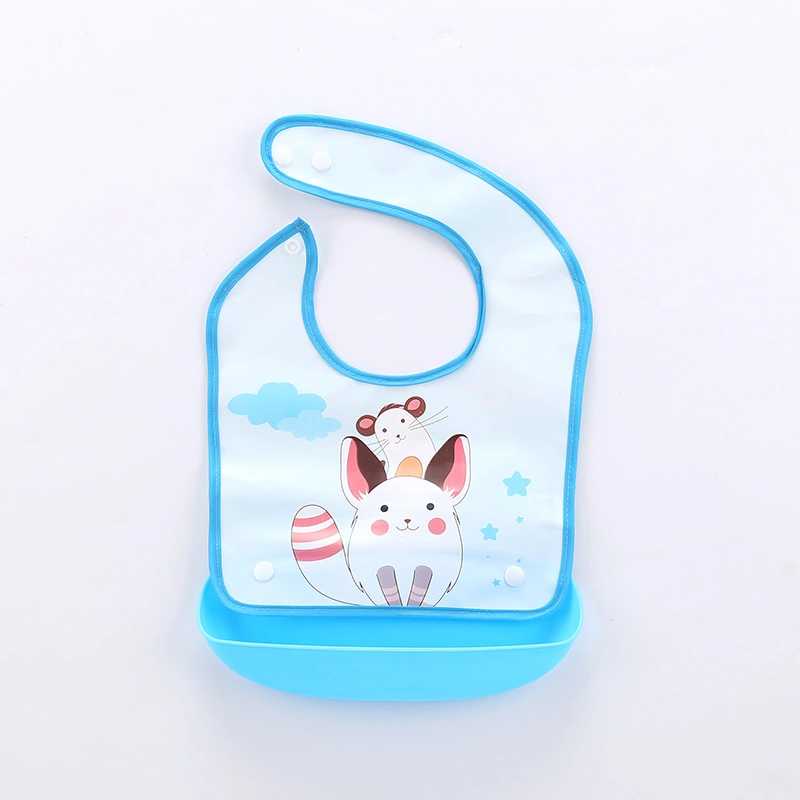 包邮 卡通儿童围兜 可拆解宝宝饭兜 防水免洗口水巾 宝宝喂饭兜吃饭兜