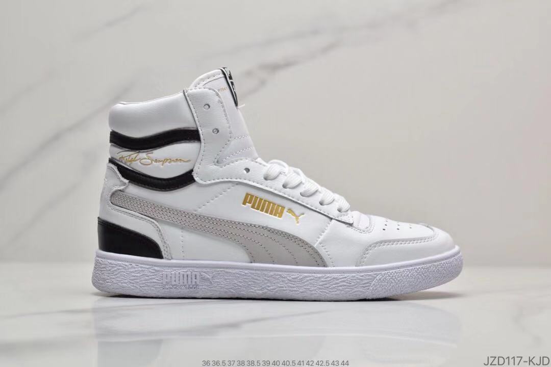 彪马puma ralph sampson mid og联名签名款情侣彪马高帮板鞋