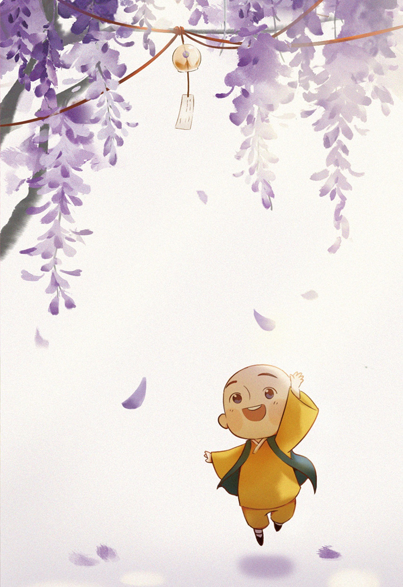 你总说没事但我知道你偷偷哭过很多次 一禅小和尚暖萌爆笑休闲漫画