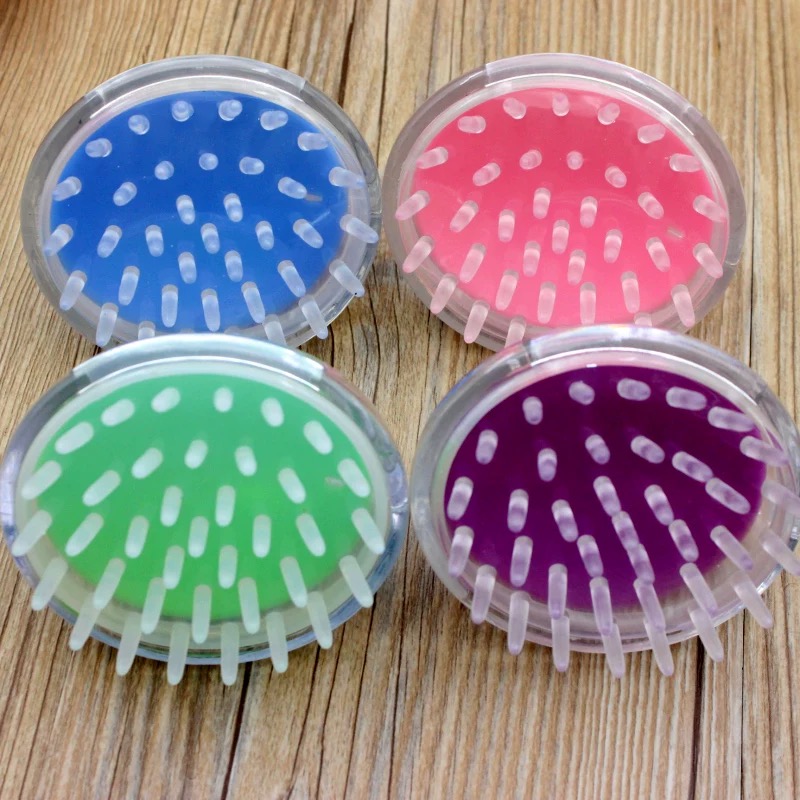 神器圆形硅胶洗头刷洗头神器大人头部按摩刷洗头梳女士洗发梳头皮刷子