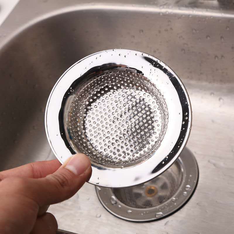 厨房水槽过滤网洗菜盆水池漏斗下水道不锈钢地漏网垃圾提笼防堵