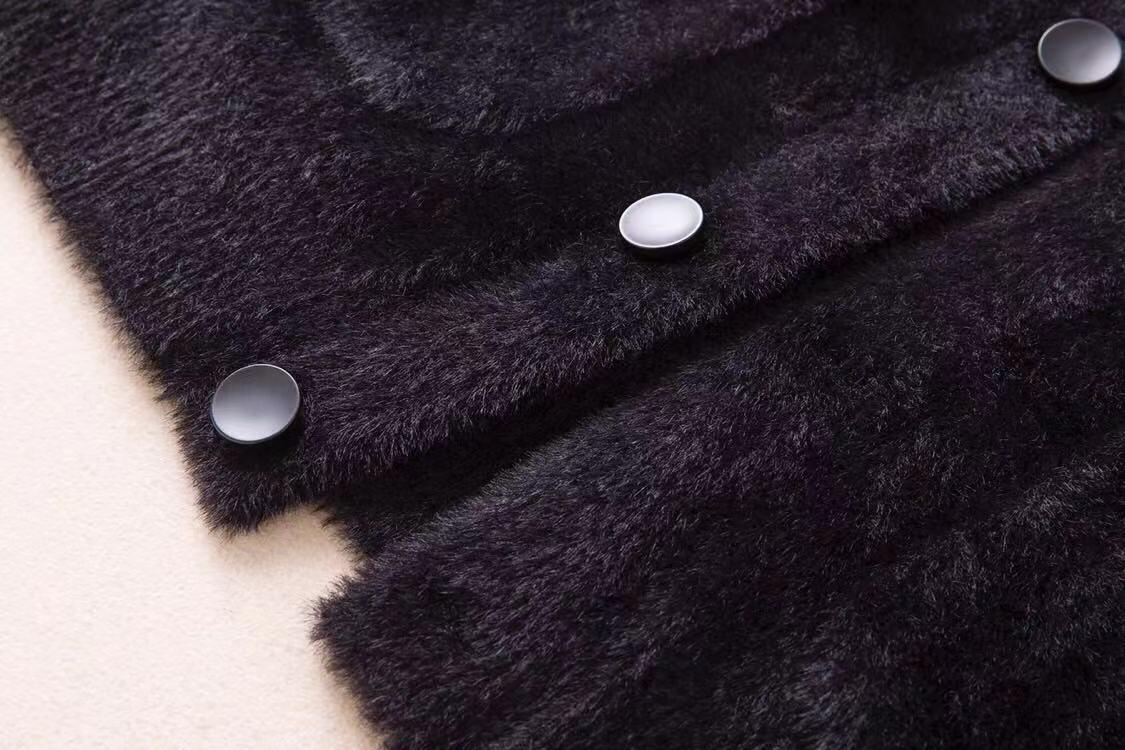 armani 阿玛尼立领黄金水貂绒夹克外套1109包邮