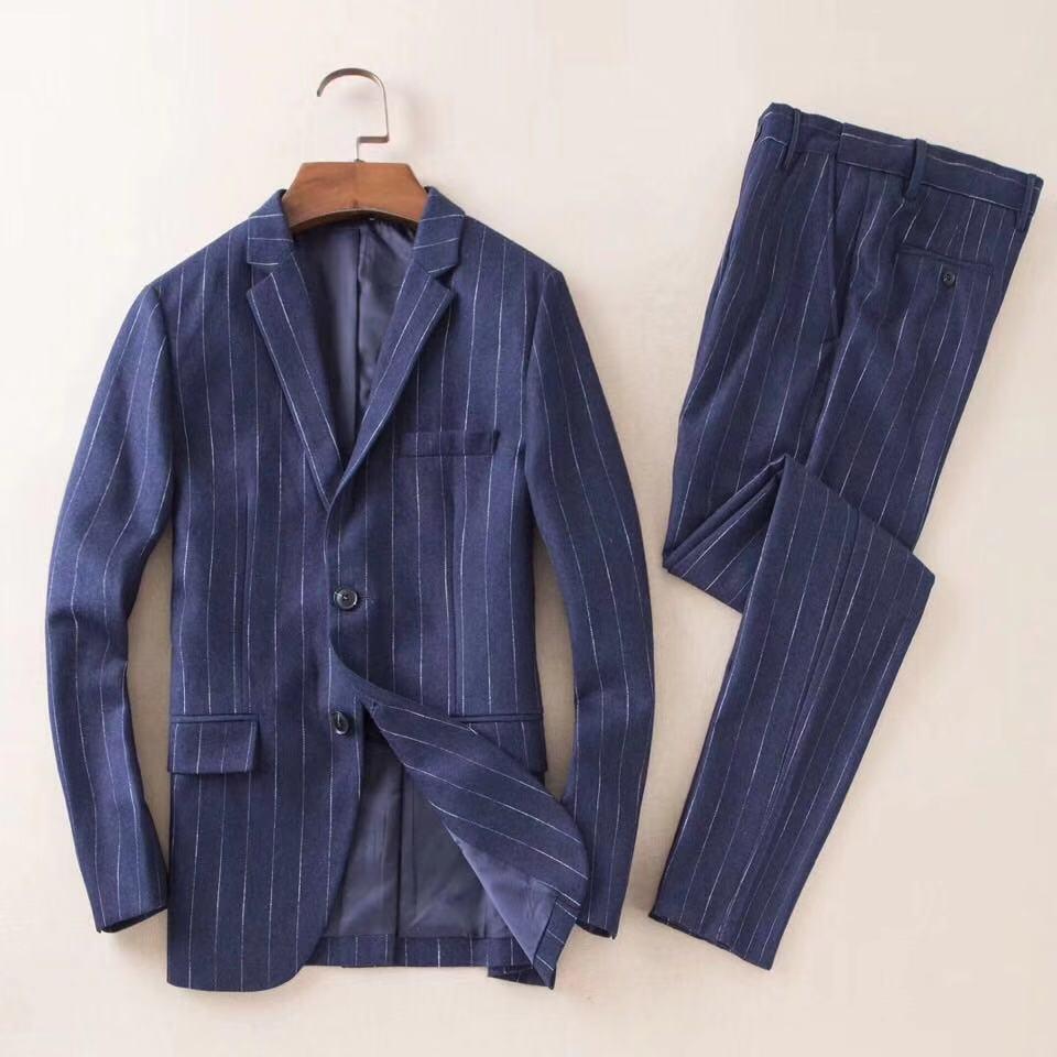 西服套装gucci古奇2018秋冬款男士原单西装套装1117包邮