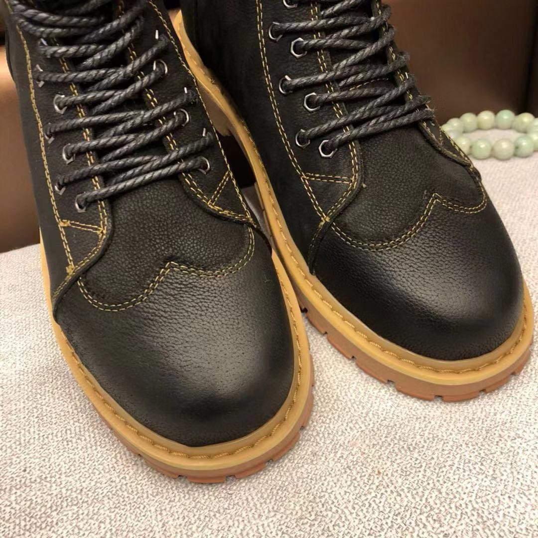 ugg新款马丁靴皮鞋男冬季款加棉时尚外贸单