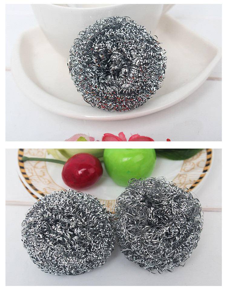 32个钢丝球清洁球碗刷必备8包