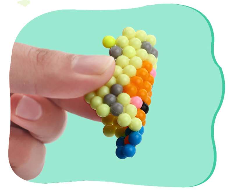 神奇水雾魔珠手工制作水粘珠diy魔法豆益智拼图男女孩儿童玩具