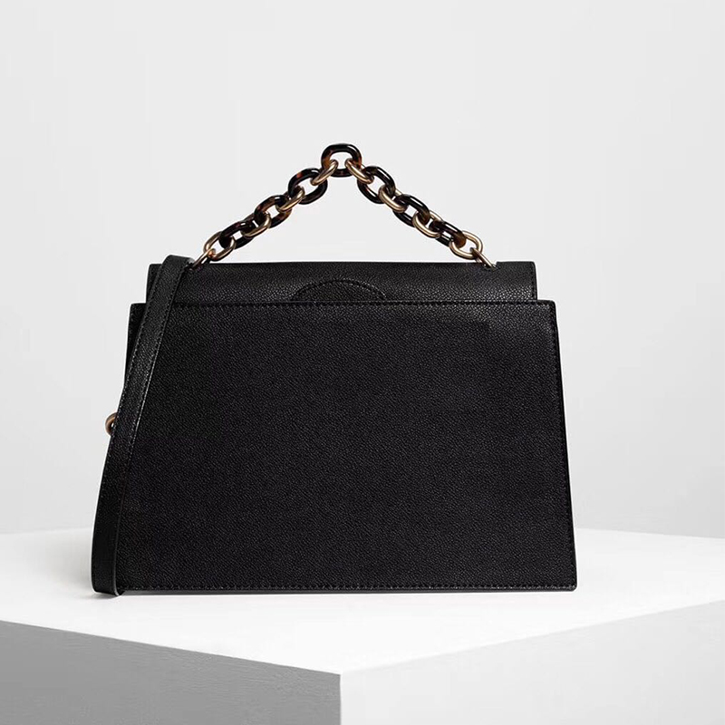 小ck包包女包新款2019链条手提包ck2-50270155梯形单肩斜挎公文包