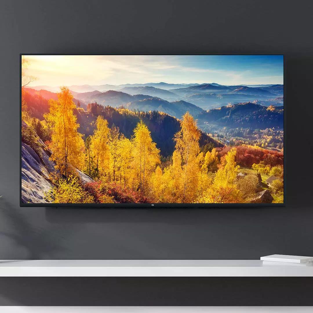 小米电视4c 50英寸 4k hdr,钢琴烤漆,人工智能语音,64位中央处理器