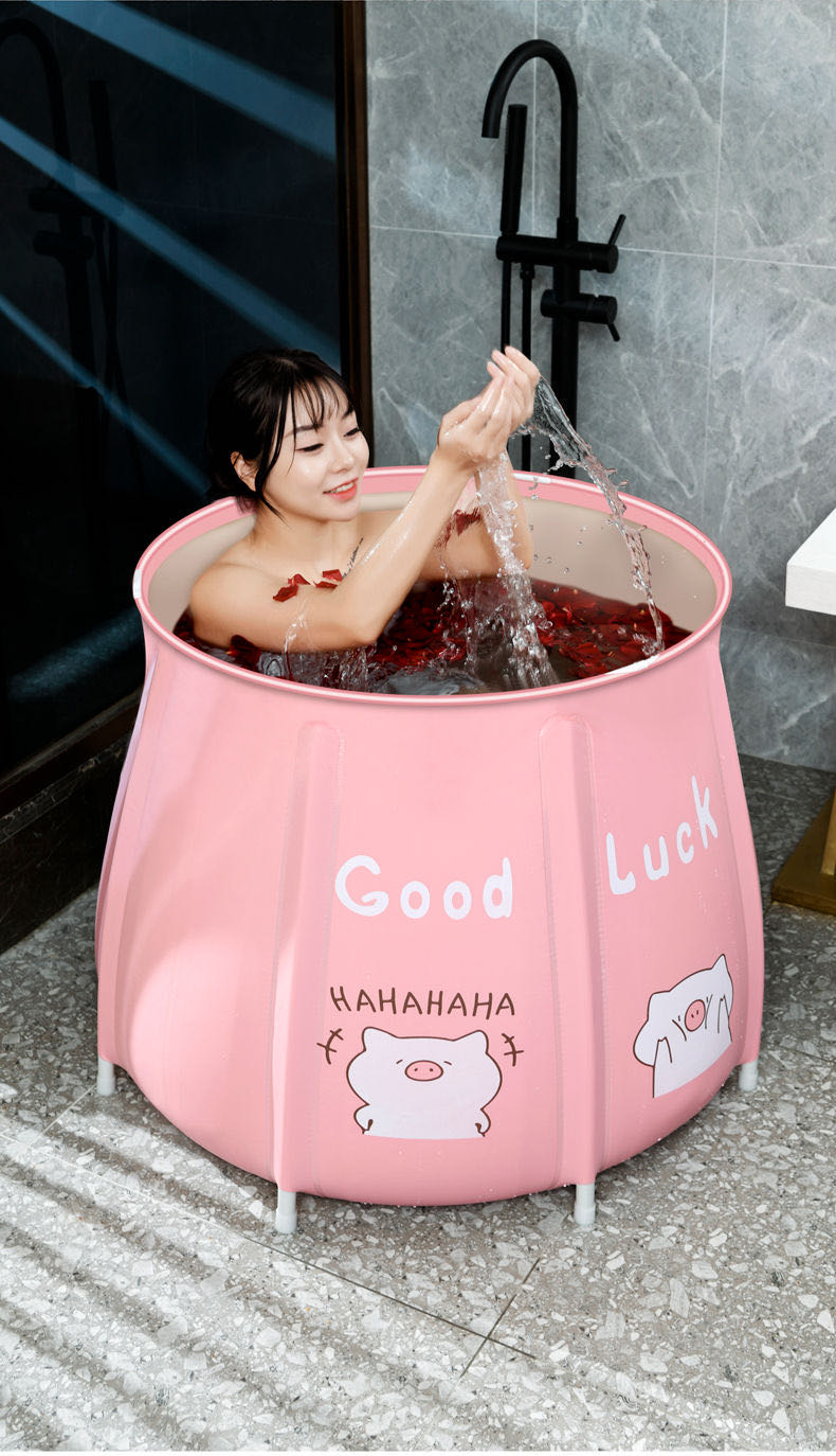 泡澡桶大人可折叠洗澡沐浴桶神器浴缸家用全身儿童浴盆洗浴盆加厚