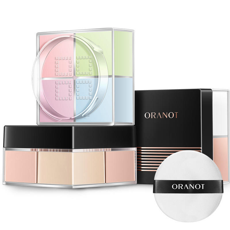 四宫格散粉定妆粉持久遮瑕保湿控油防水修容(进店搜索-香氛彩妆)