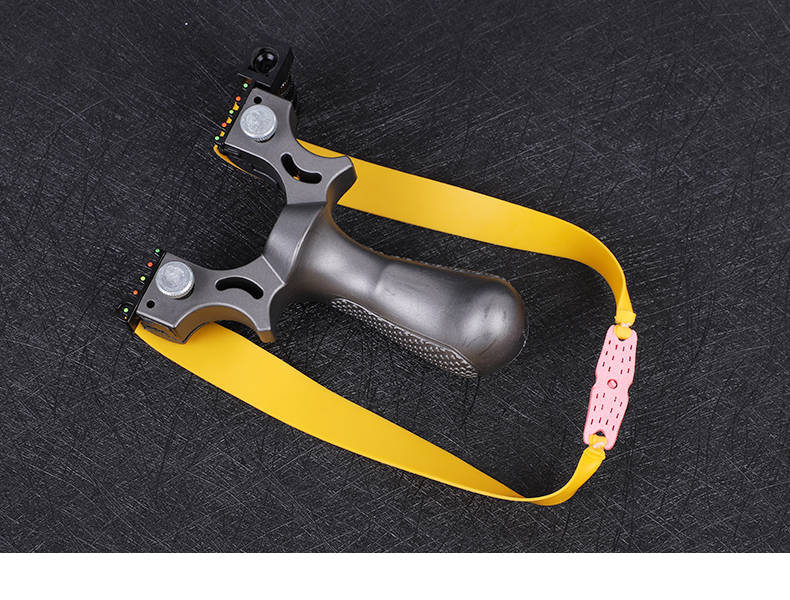 新品98k激光扁皮弹弓免绑快压高精度户外实战精准红外弹工器包邮