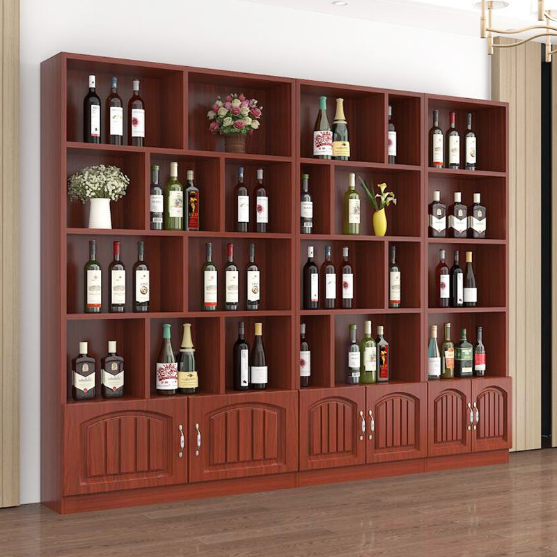 精品红酒柜白酒柜展示柜酒柜架仓储货架货柜产品柜超市货架茶叶柜