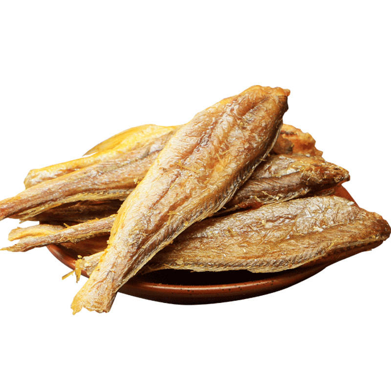 野生黄鱼酥干小黄鱼鱼干东海特产即食休闲零食500g/50g