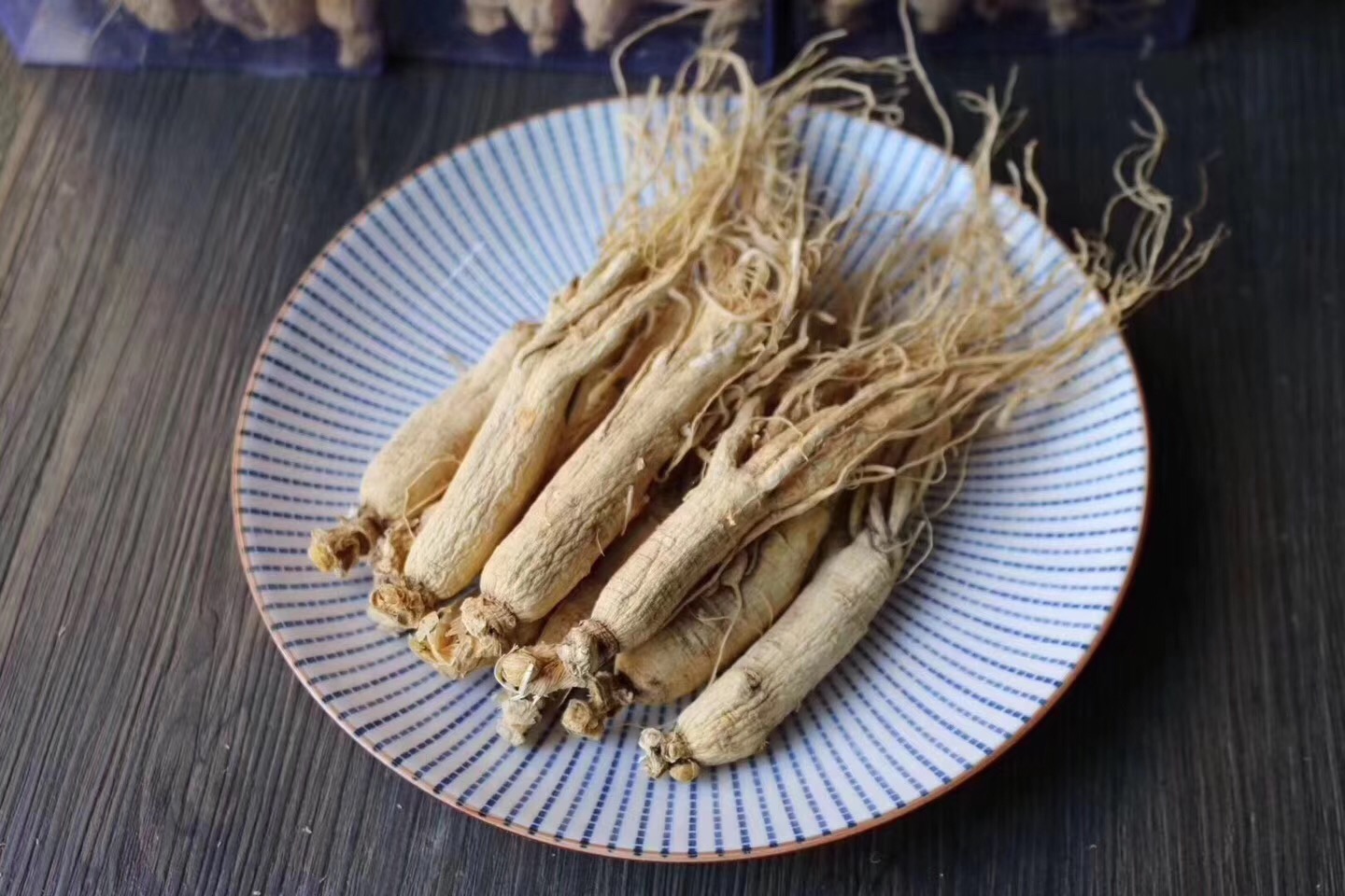 人参长白山 人参整枝正白参泡酒干人参品集安边条参礼盒(好优康)