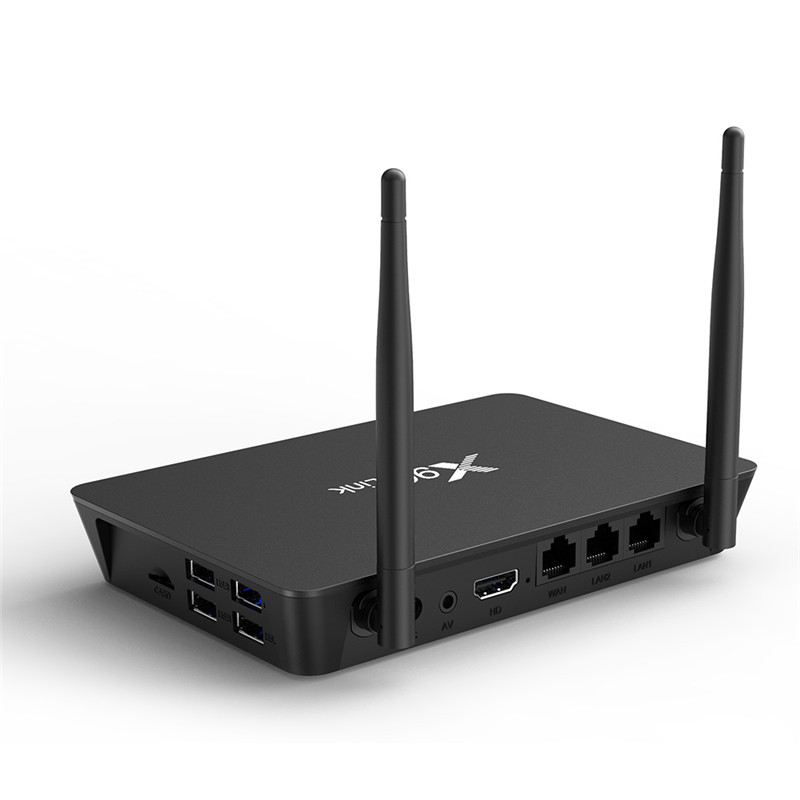 厂家直销超值【网络机顶盒 无线路由器一体机 】 x96 link网络电视