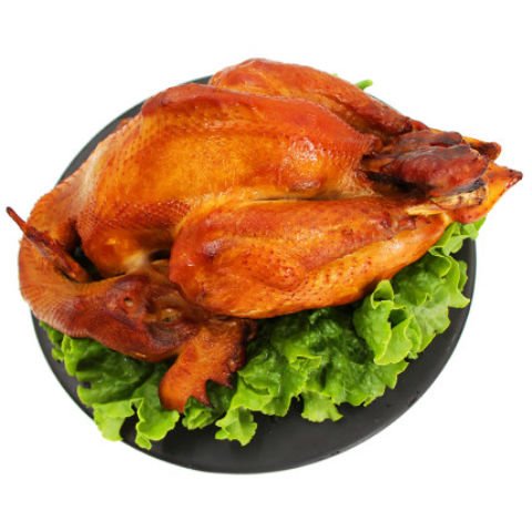 大东北熏鸡700g特产美食肉食熟食即食真空烧鸡正宗烧鸡整只烤鸡