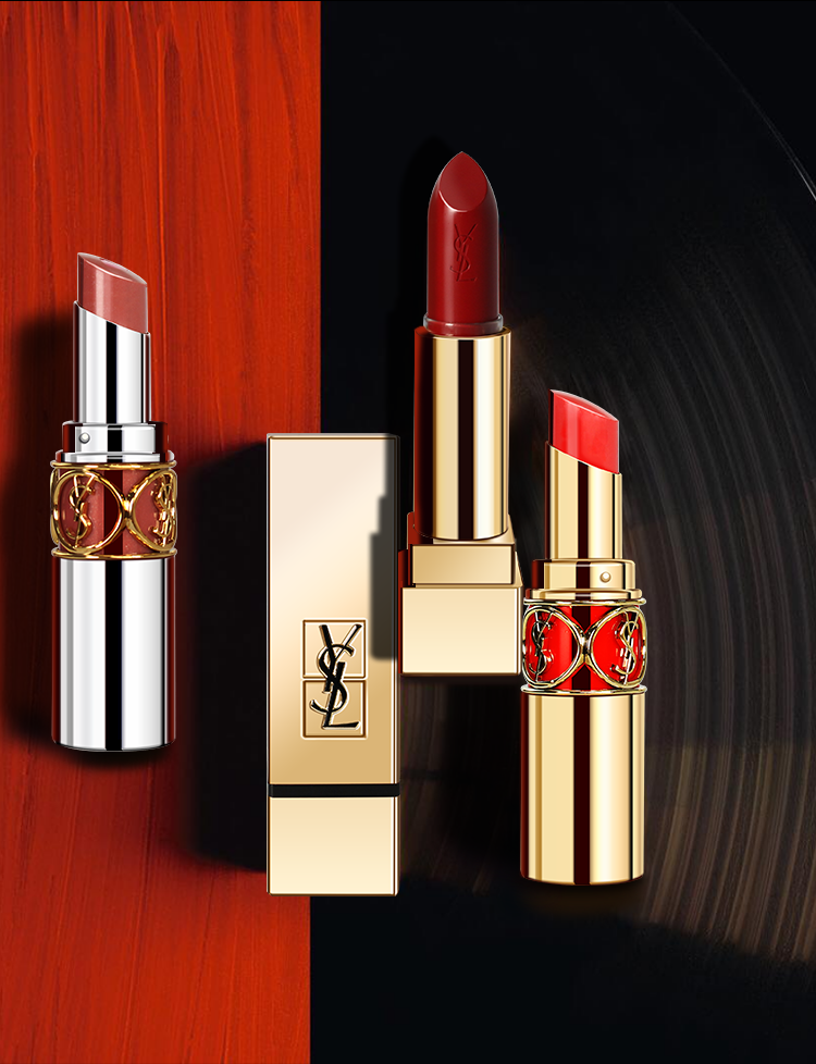 【保税直发】法国ysl圣罗兰方管口红52/1713/14/1 正红色枫叶红西柚色