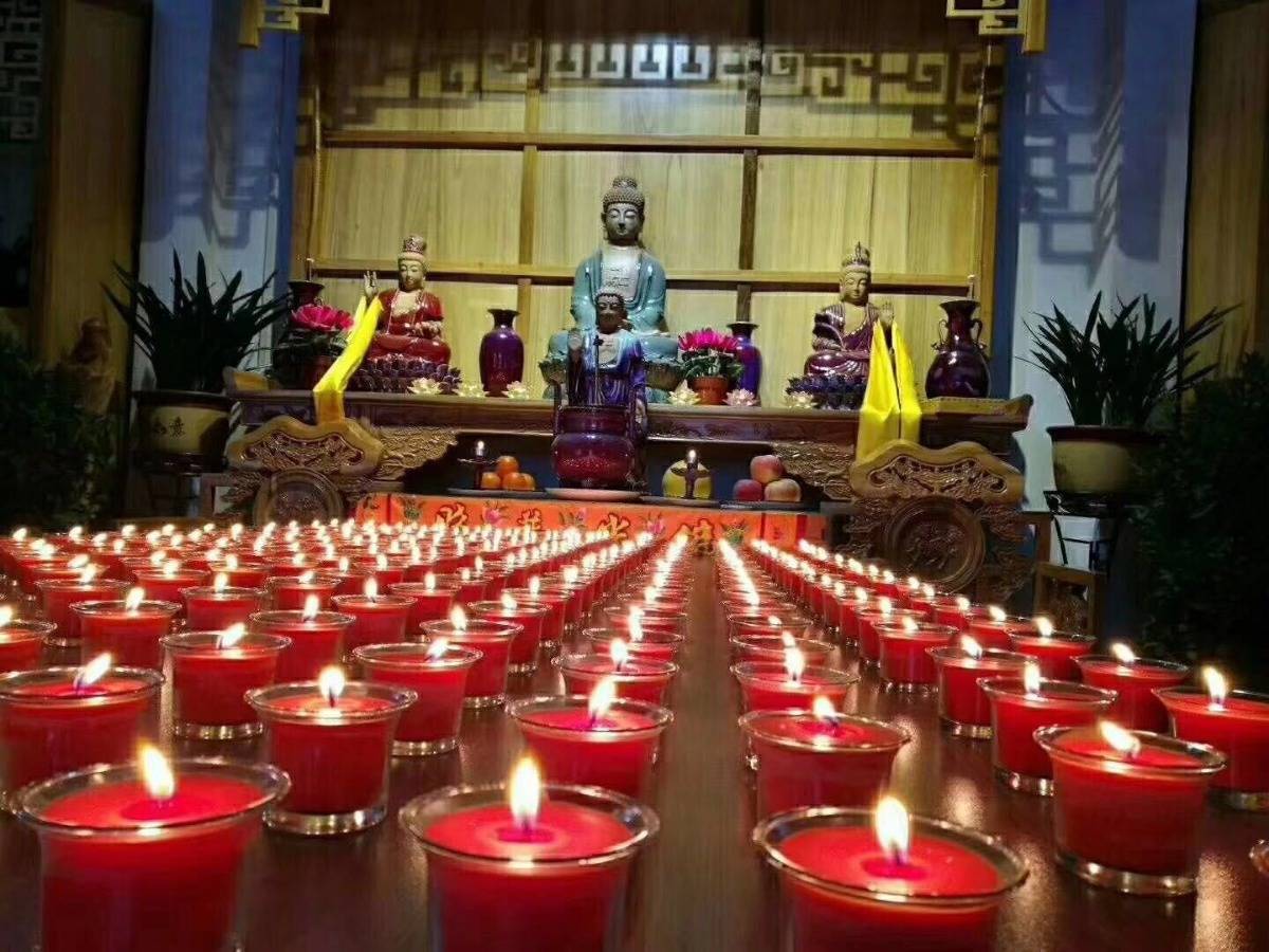 七天酥油灯供佛蜡烛求财学平安狐仙供灯法会点灯缘益坊厂家直销