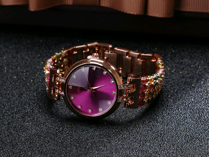 品牌手表出新款啦纯天然 巴西碧玺 表带 手表】我们郑重承诺打造宝石