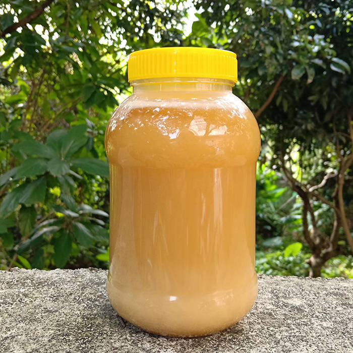 【保证是真蜜】1000g野桂花蜂蜜纯正天然野生蜂巢蜜原蜜无添加