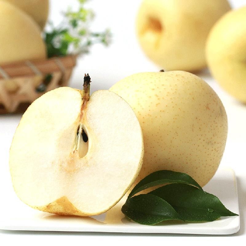直农优选 新鲜白梨白皮皇冠梨黄冠梨应季水果5斤装(单果200g起)