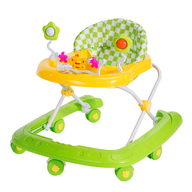 婴儿童宝宝助步学步车6/7-18个月防侧翻多功能滑行车带音乐玩具车