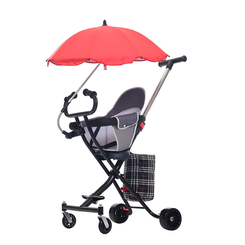 双刹车折叠儿童五轮车手推车宝宝轻便携带9个月6岁童车遛溜娃神器