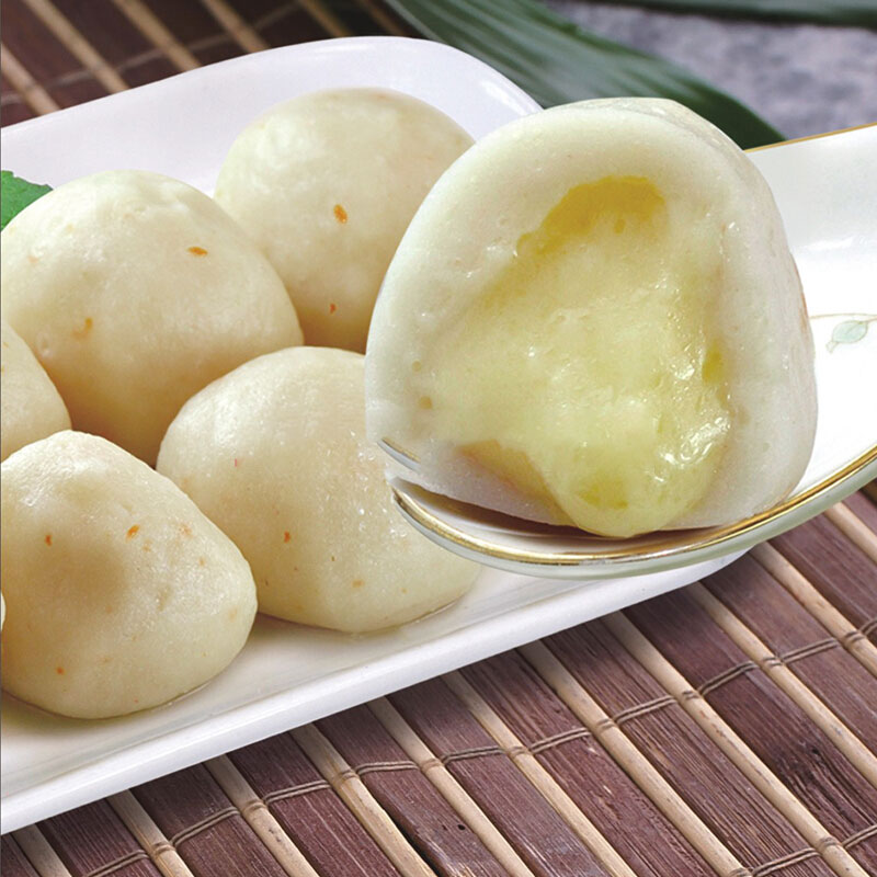 澳门豆捞芝士丸火锅食材咖喱鱼丸关东煮麻辣烫500g芝心丸拉丝丸子