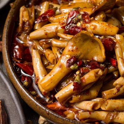 新鲜现做3袋麻辣鸭肠头肉类熟食鸭郡把即食真空装120g*3