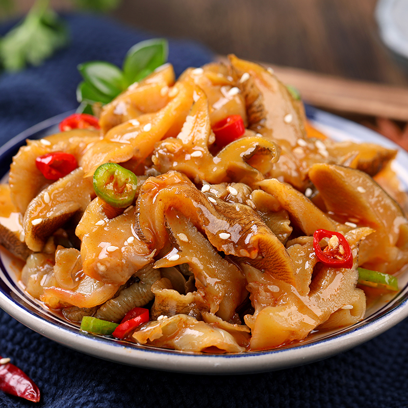 麻辣螺肉280g小海鲜即食玉螺特产熟食香螺海螺肉休闲零食小吃罐装