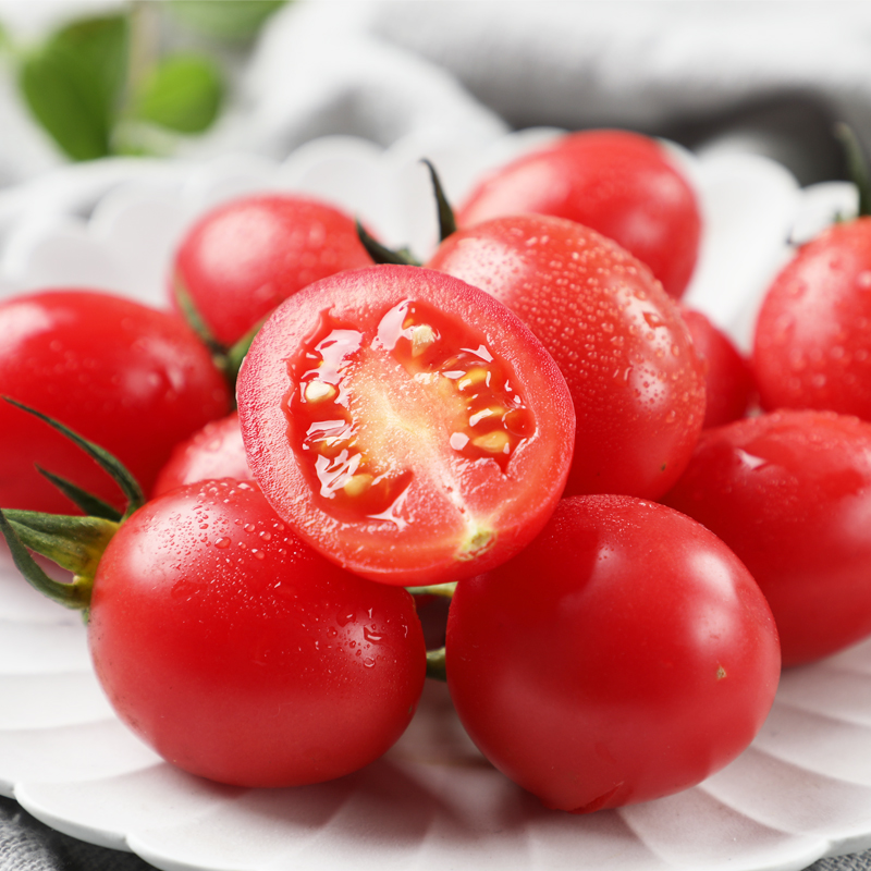 圣女果新鲜水果千禧小番茄孕妇千禧5斤小西红柿樱桃小柿子蔬菜