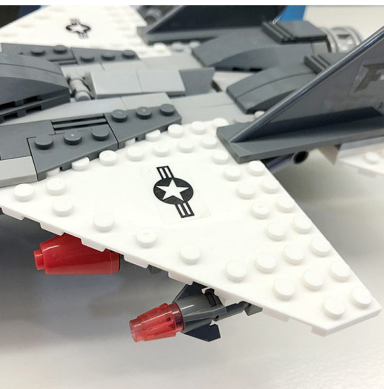 乐高男孩子飞机战斗机积木儿童6-12岁小学生模型益智组装拼装玩具