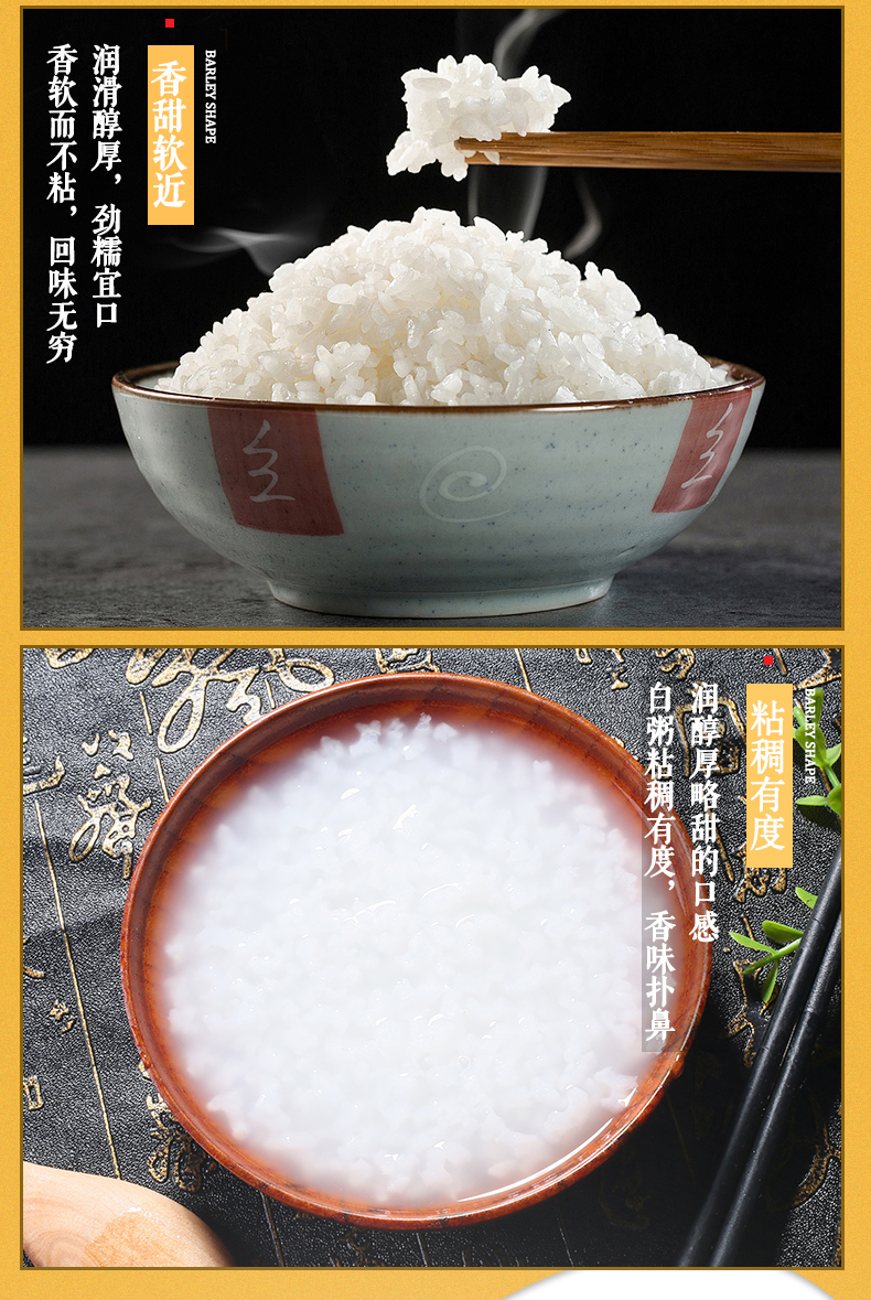 【2019秋收新米】绿农晓镇10斤圆粒米满口香东北米绿东北大米5kg粳米