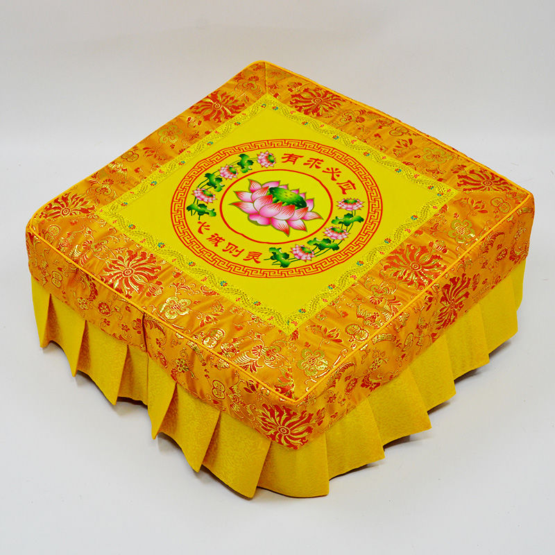 包邮家用莲花拜垫拜凳蒲团打坐垫跪垫禅垫寺庙佛堂拜佛凳拜蹲拜跪垫厂
