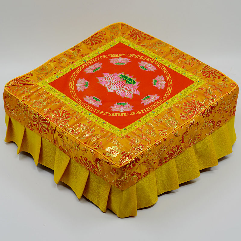 包邮家用莲花拜垫拜凳蒲团打坐垫跪垫禅垫寺庙佛堂拜佛凳拜蹲拜跪垫厂