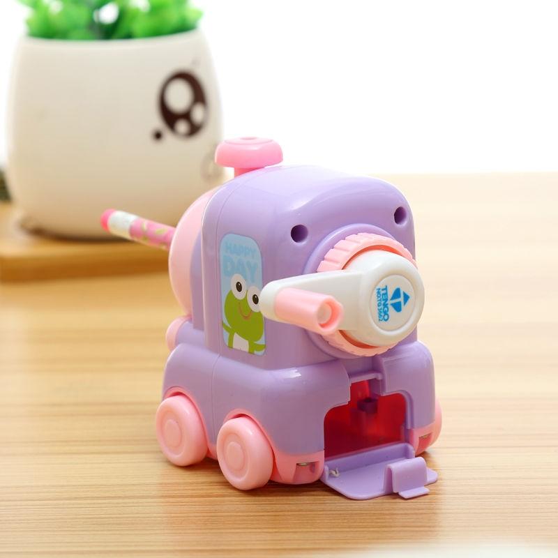 小猪佩奇手摇削笔机 卡通自动进笔卷笔刀学生铅笔削笔刀文具