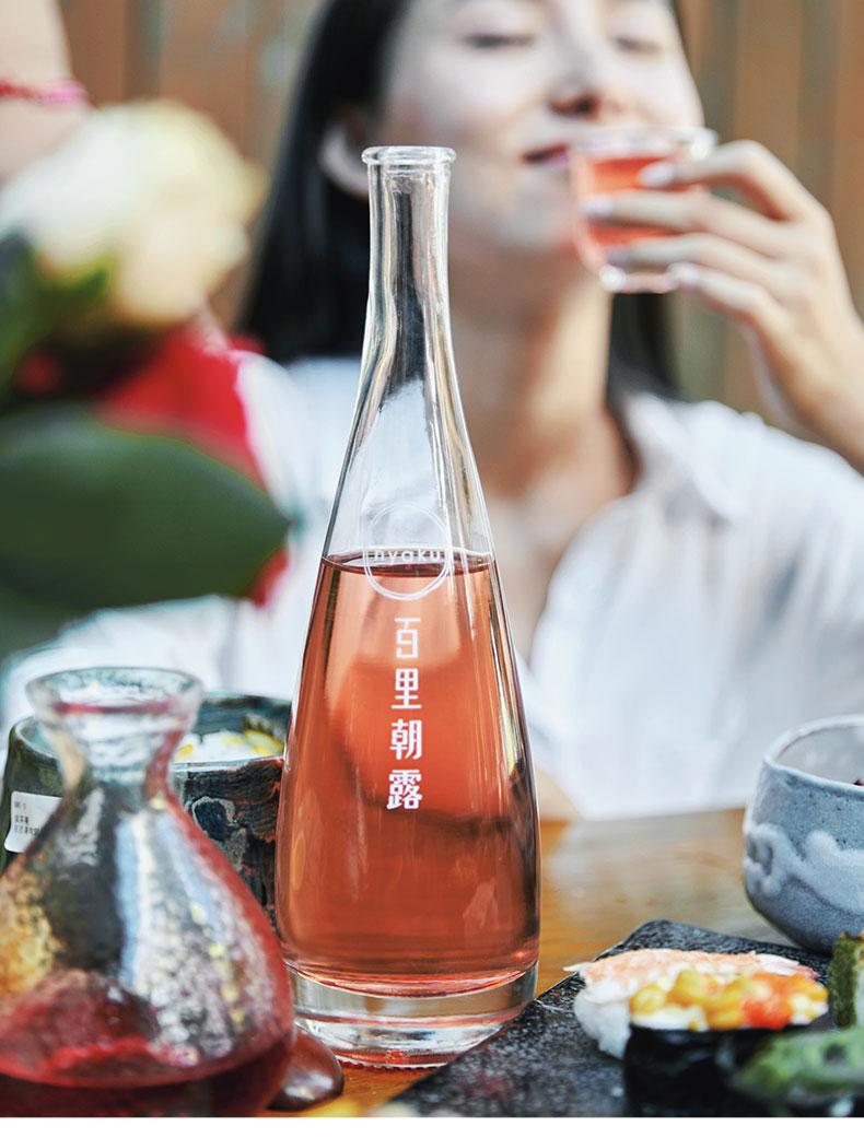 百里朝露酒蜜桃酒芒果酒果味酒女士低度果酒送女友組合裝500ml*2